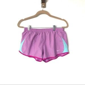 NIKE shorts womens dri fit light purple/pink shorts medium